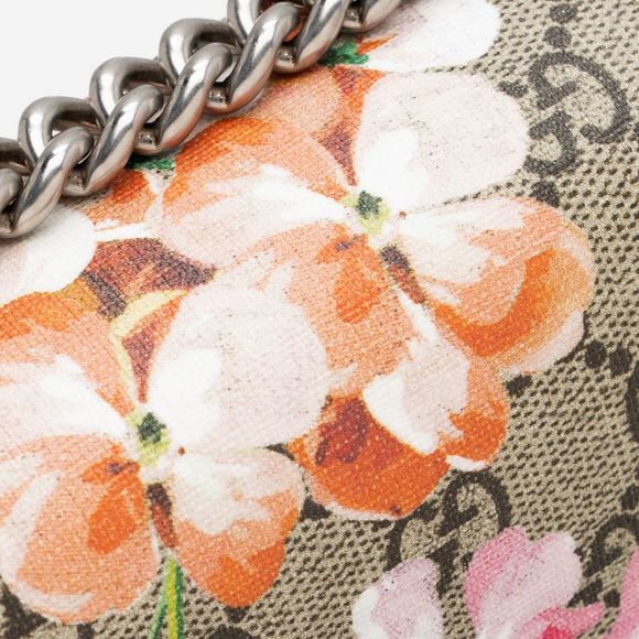 Gucci GG Supreme Blooms Dionysus Medium Shoulder Bag - Picture 13 of 15